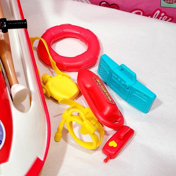 Baywatch Lifeguard Training Play Set CJ Parker Pam Anderson Doll 1997 Jet Ski - Picture 3 of 9